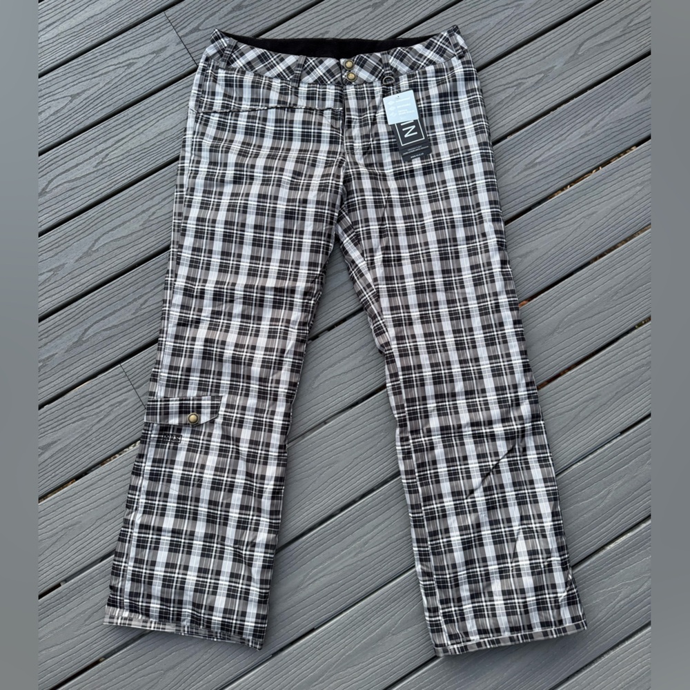 NILS Sally Plaid snow pant
